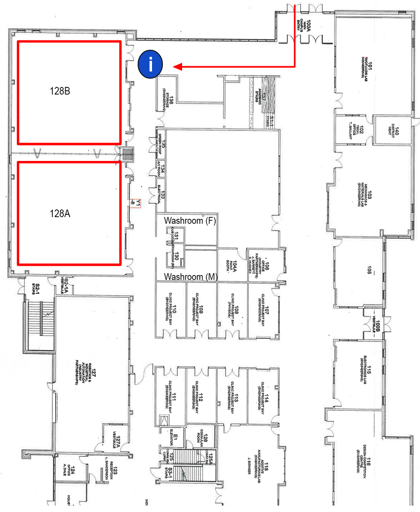 Faculty of Sustainable Design Engineering Building Map